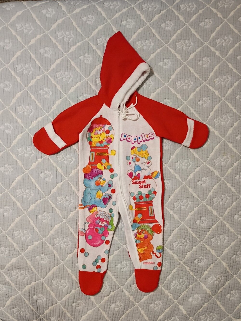 Vintage O'Bion Popples Bunting/Snowsuit 12-18